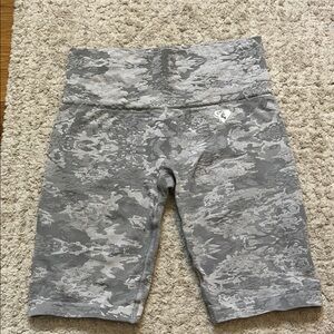 Women's Best Gray Camouflage Bike Shorts